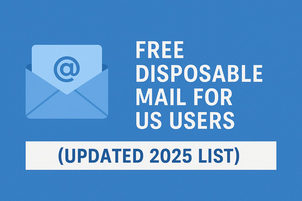 Comparison of free disposable mail services for US users in 2025